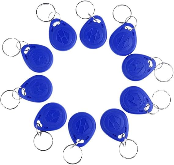 (KCT-125) NAVKAR SYSTEMS RFID Sensor Proximity IC Key Tags Keyfobs Keychains (Pack of 100)