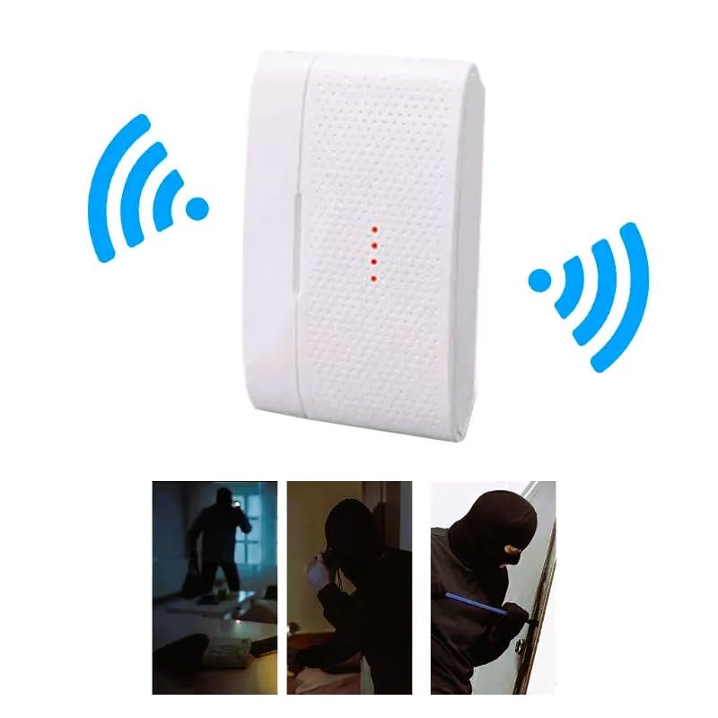 (MCJ-43) NAVKAR SYSTEMS 433MHZ Wireless Window Door Sensor WiFi Magnetic Detector Home Alarm System