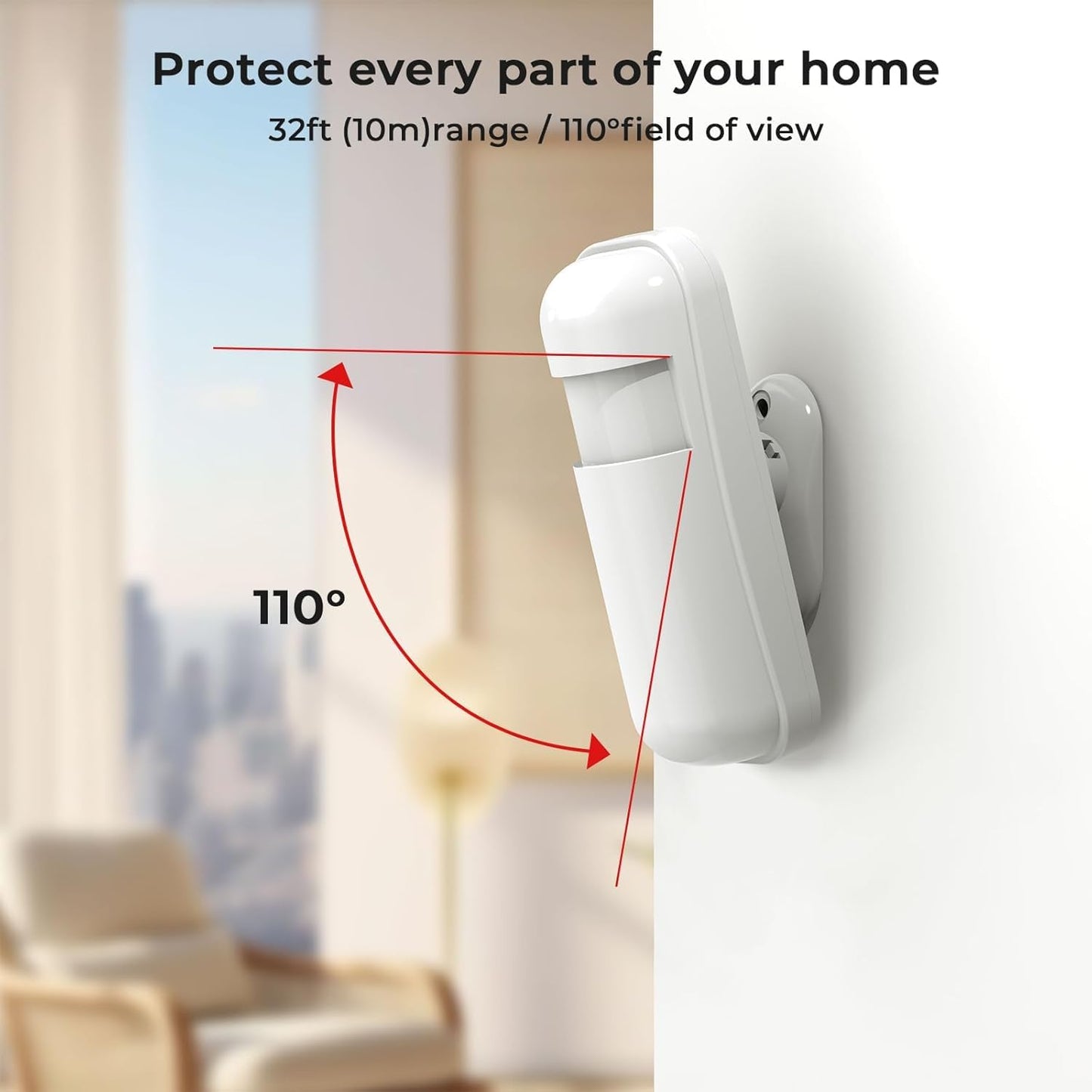(PIMS-43) 433 Mhz Wireless PIR Motion Sensor