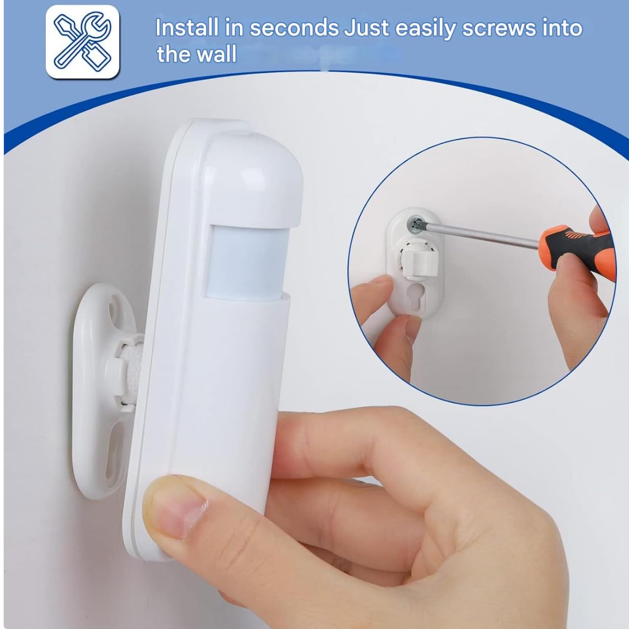 (PIMS-43) 433 Mhz Wireless PIR Motion Sensor