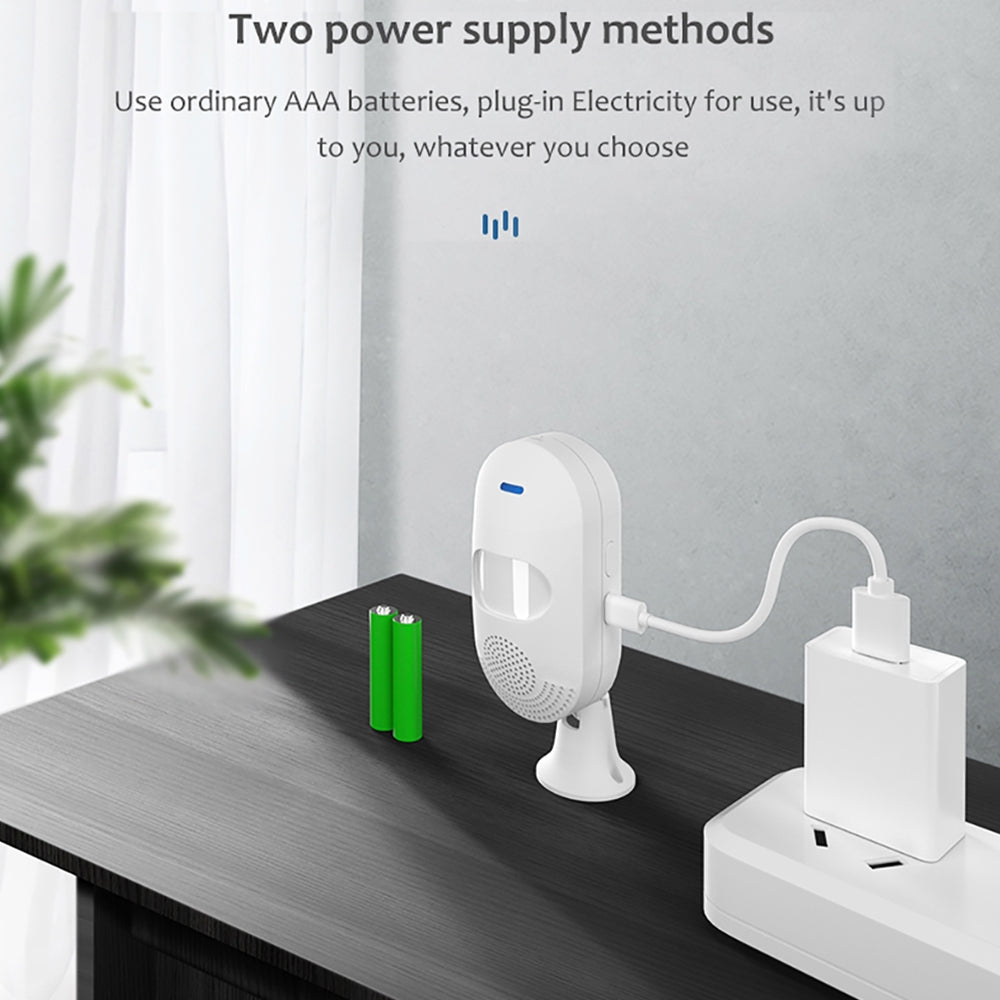 PIR-TY TUYA APP Control Wireless PIR Motion Sensor Alarm WiFi Motion Detector