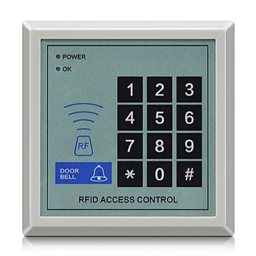 Combo-CN192 Card Access Control + Fully Frameless Glass Drop Bolt Lock with WiFi Receiver