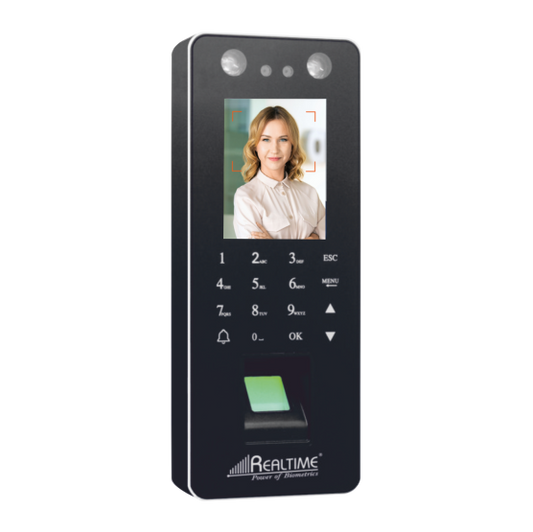 Realtime T61f Face With Fingerprint Professional Access Control System