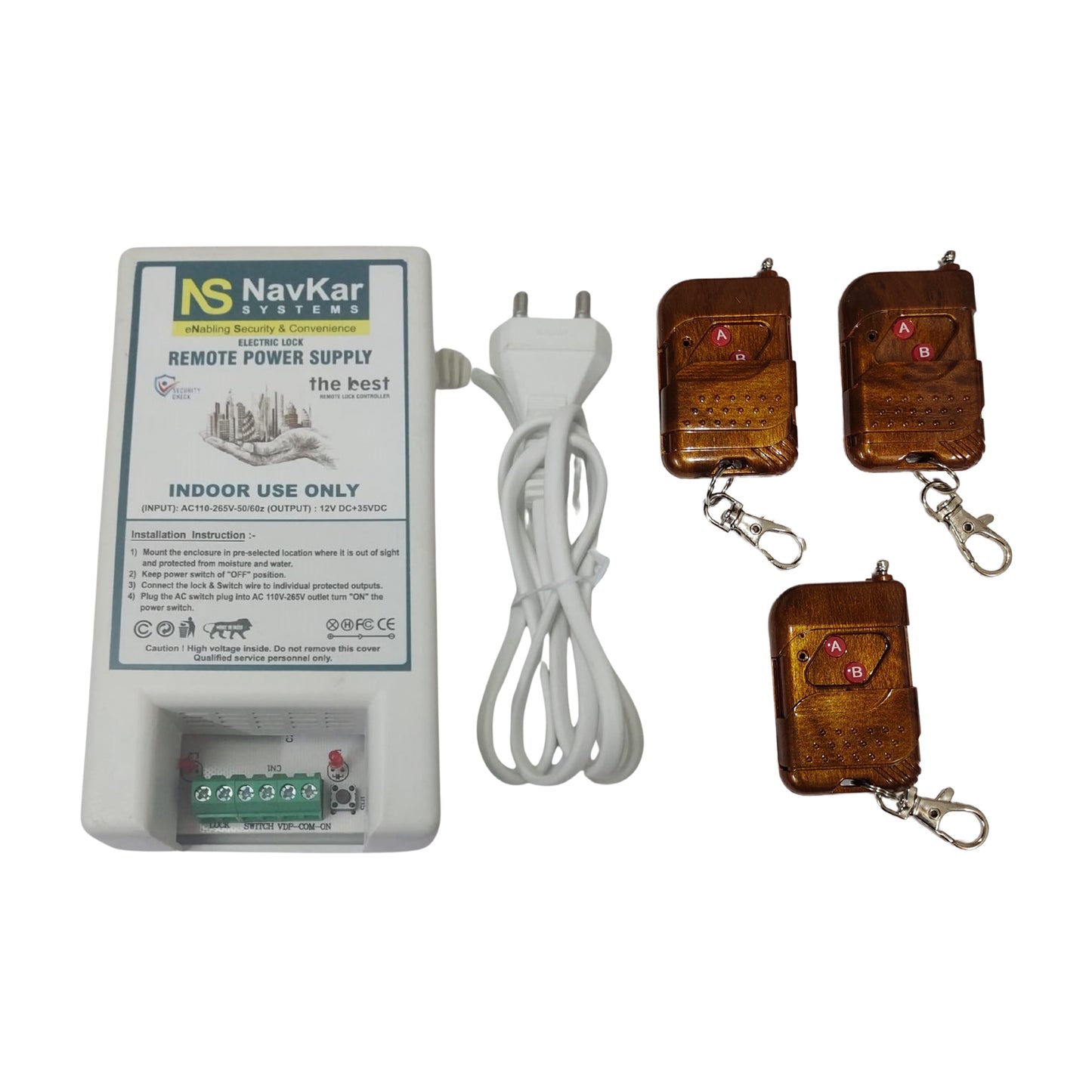 RML-8K Electronic Door Lock for House Main Metal Door, Gate, to Operate by Remote