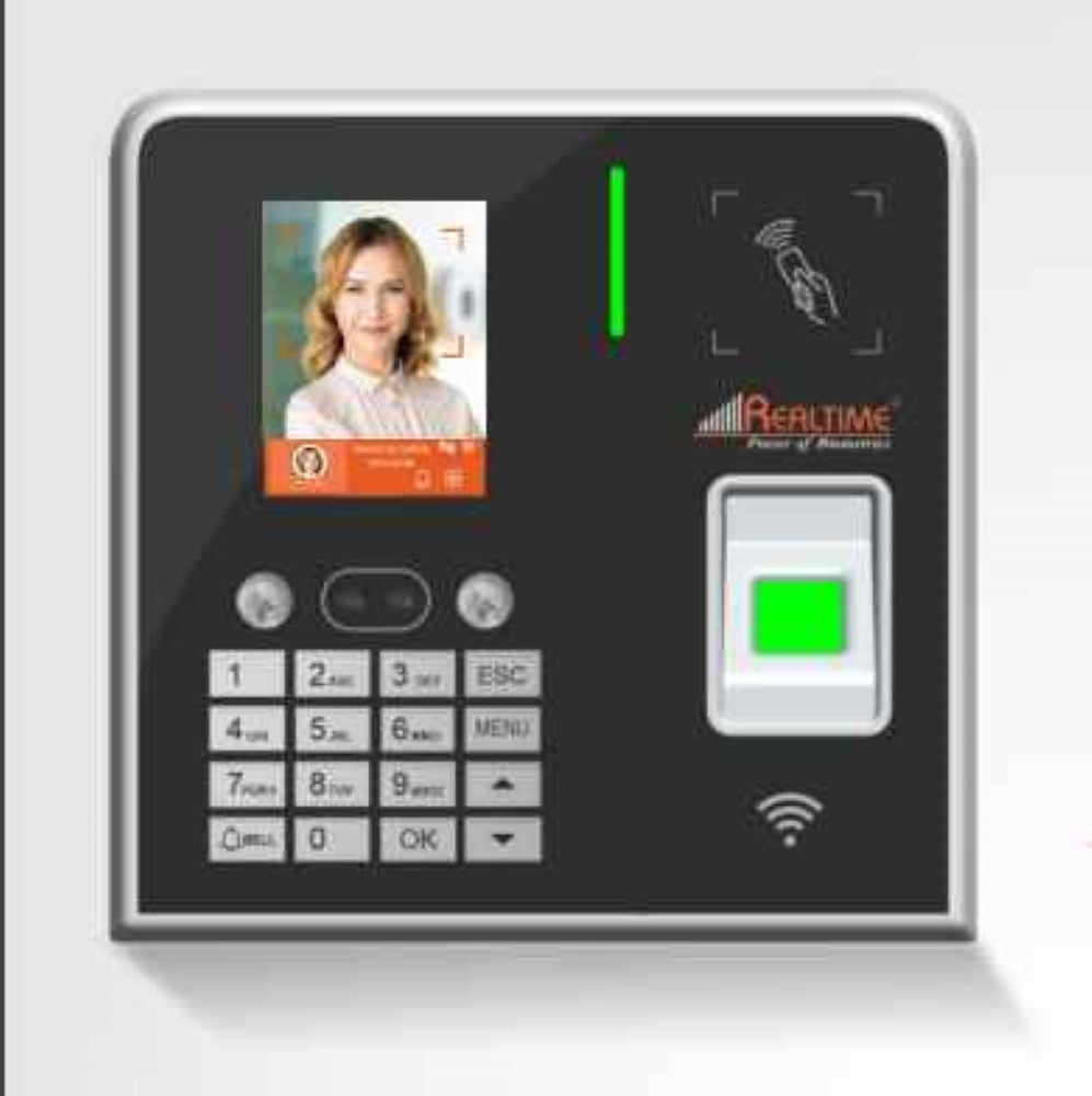 Realtime RS810 Face with Fingerprint Attendance Biometrics