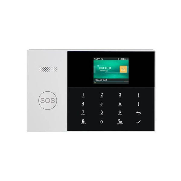 ACJ-405 WiFi GSM Touch Home Security Burglar Alarm System with Mobile App
