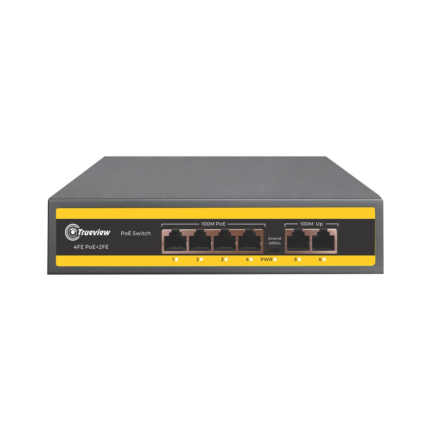 Trueview 4+2 100 Mbps PoE Switch
