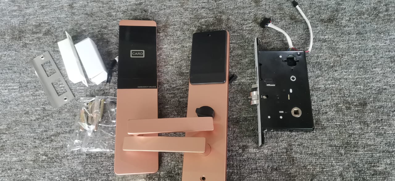 Hotel Lock with Aluminium Alloy Material and Free Software Anti Rust with High Quality Hotel Door Lock
