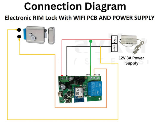 Combo-CN14 Secure Metal Electronic Door Lock with WiFi – view 2