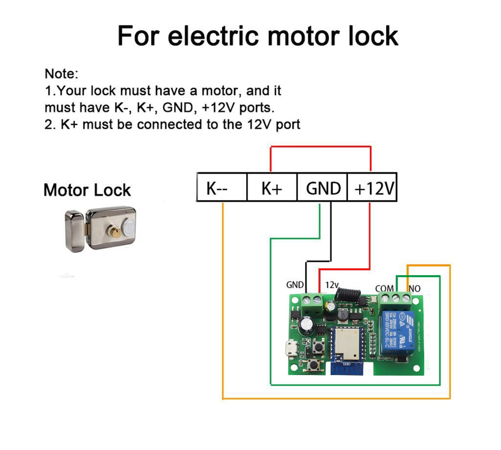 Combo-CN122 Stainless Steel Electronic Motorised Door Lock For Wooden & Metal Doors And Pcb With 2 Remotes