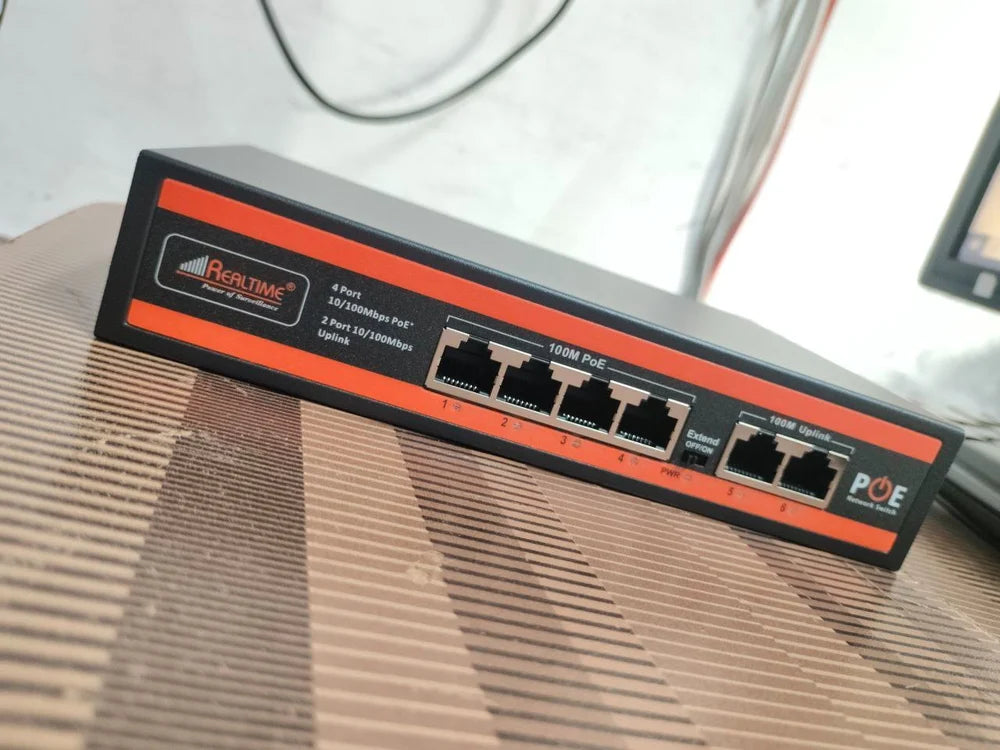POE 4 Port 10/100 MBPS Poe Switch