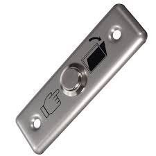SSW-412P Stainless Steel Switch Panel Door Exit Push Button Access Control (3 by 1)