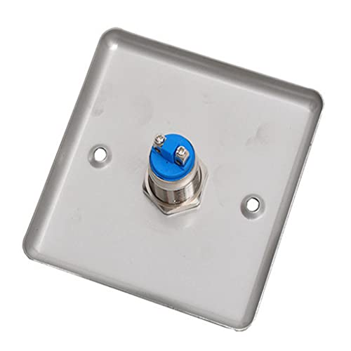 Anti-Rust Strong Metal Door Exit Push Button Switch Plate for Home Office Access Control System