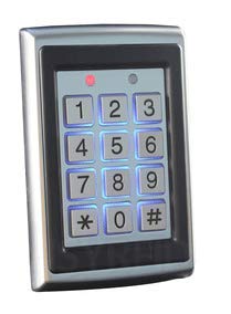 Waterproof RFID Access Control with Electronic Lock and Power Supply for Metal Door