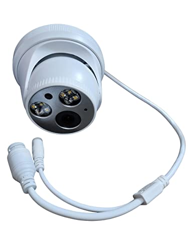 Jensonic 4 MP IP Dome Camera Plastic Body Start lite with Poe, Mic for Indoor Use