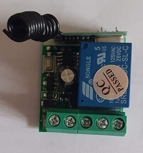 Combo-CN239 DC12V Relay 1 Channel Wireless RF Remote Control Switch Transmitter and Receiver