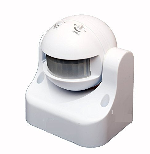 PIRC-22 PIR Motion Sensor with Light Sensor, Energy Saving Motion Detector Switch (Wall Mounted)