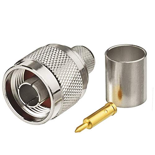 Male Connector for Coaxial Cable LMR 300 Type (Per Meter) (Pack of 5)