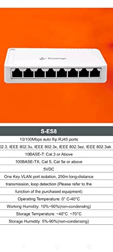 Secureye 8 Port Desktop Switch