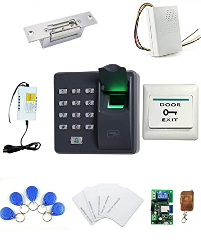 Biometric Access Control + Strike Lock with Wi-Fi Receiver