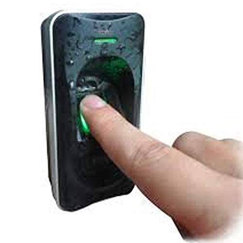ESSL F12 Fingerprint Based Plastic Biometric Exit Reader (Black and Silver)