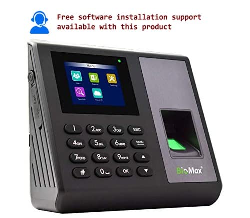 BIOMAX K30 TIME ATTENDNACE AND ACCESS CONTROL MACHINE WITH INBUILT BATTERY