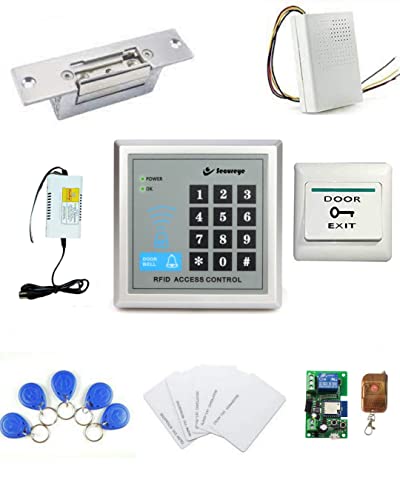Card Access Control + Strike Lock with WiFi Receiver