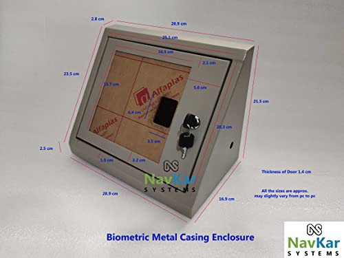 FC-19 Metal Protective Casing For ESSL UFACE 302 Biometric Attendance System