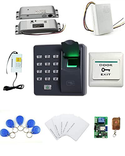 Biometric Access Control + Surface Mount Bolt Lock with Wi-Fi Receiver