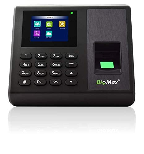 BIOMAX K30 TIME ATTENDNACE AND ACCESS CONTROL MACHINE WITH INBUILT BATTERY