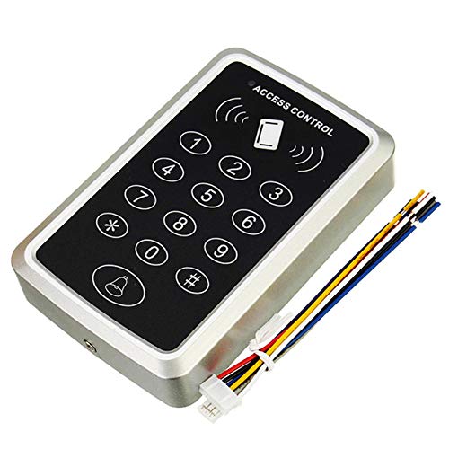 NAVKAR SYSTEMS RF PIN Access Control Panel with 10 Keychain Tags