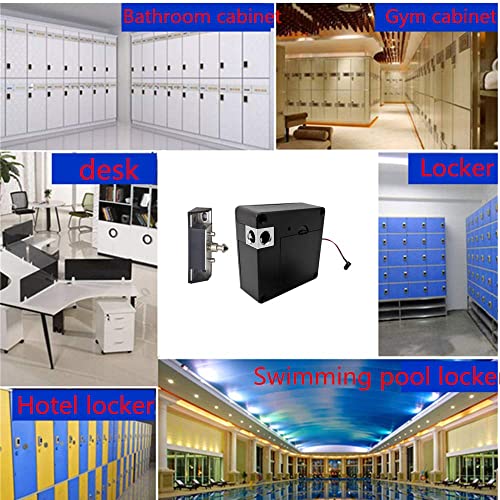 MFCL-200 Electronic Cabinet Lock, Hidden DIY RFID Lock ,for Wooden Cabinet Drawer Locker Cupboard Punch-Free, Locker Lock, Wardrobe Lock, Drawer Lock