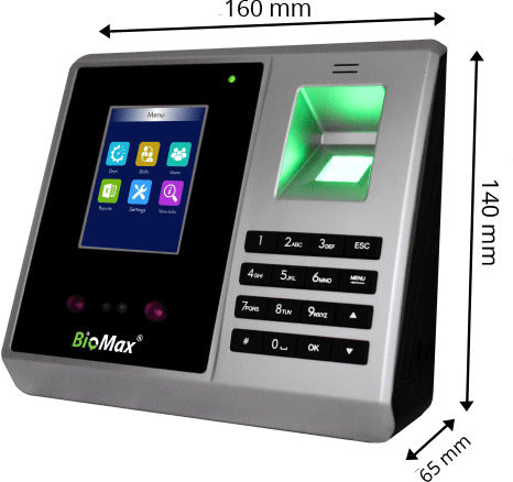 BIOMAX N-BM60W PRO MULTI-BIO TIME & ATTENDANCE SYSTEM
