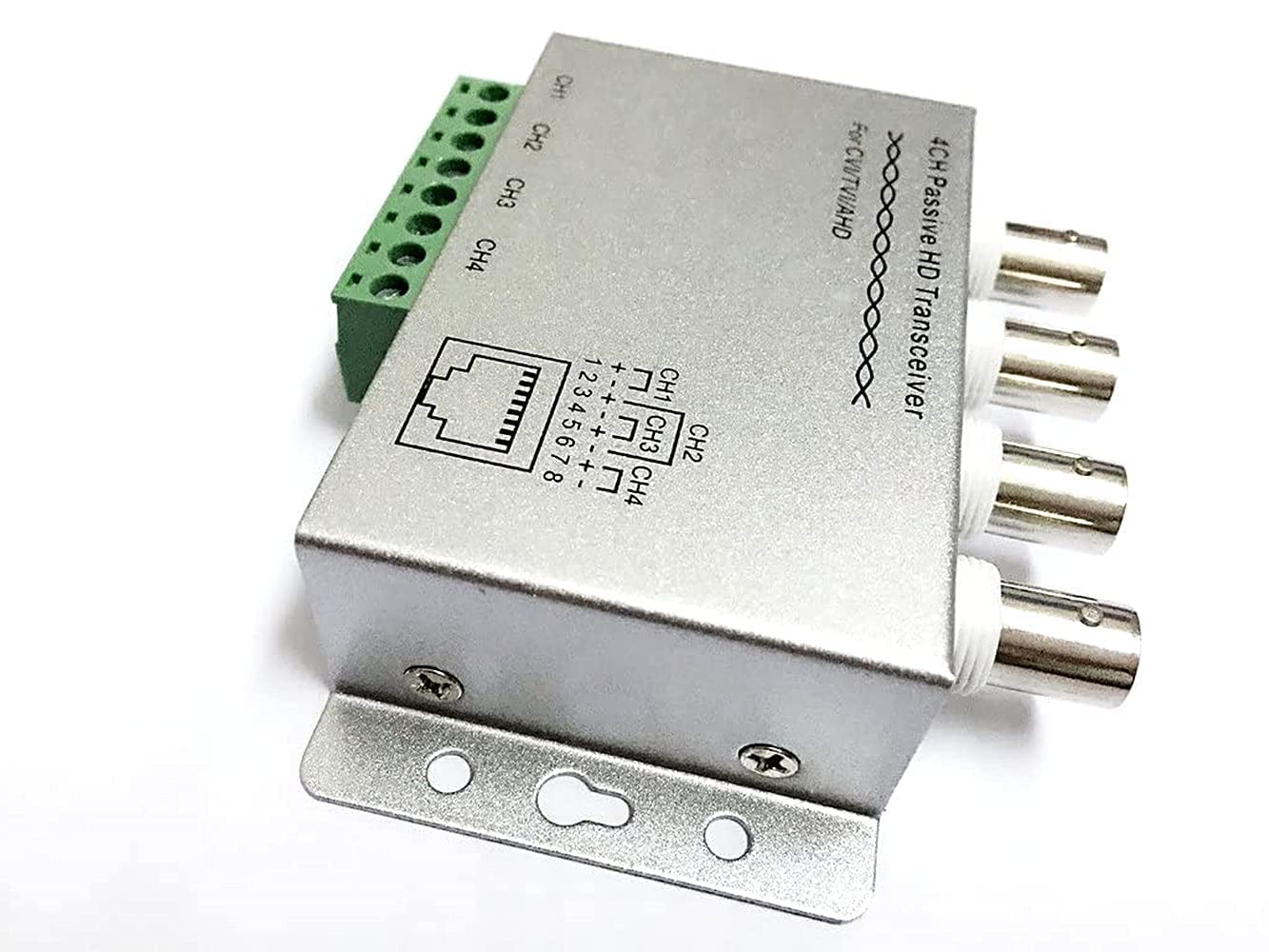 (VB-04) 4 Channel HDCVI AHD HDTVI CVBS UTP Video Balun Passive hdcvi transceiver - Set of 2