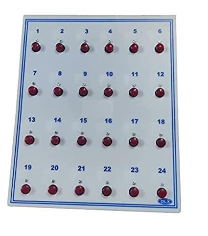 24-point wired nurse call system panel