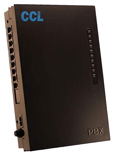 CCL 108 EPABX intercom system with welcome message, 1 line and 8 extensions