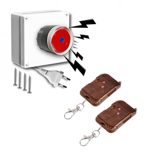SRN-RM2 remote control panic alarm kit with two remotes for elderly people