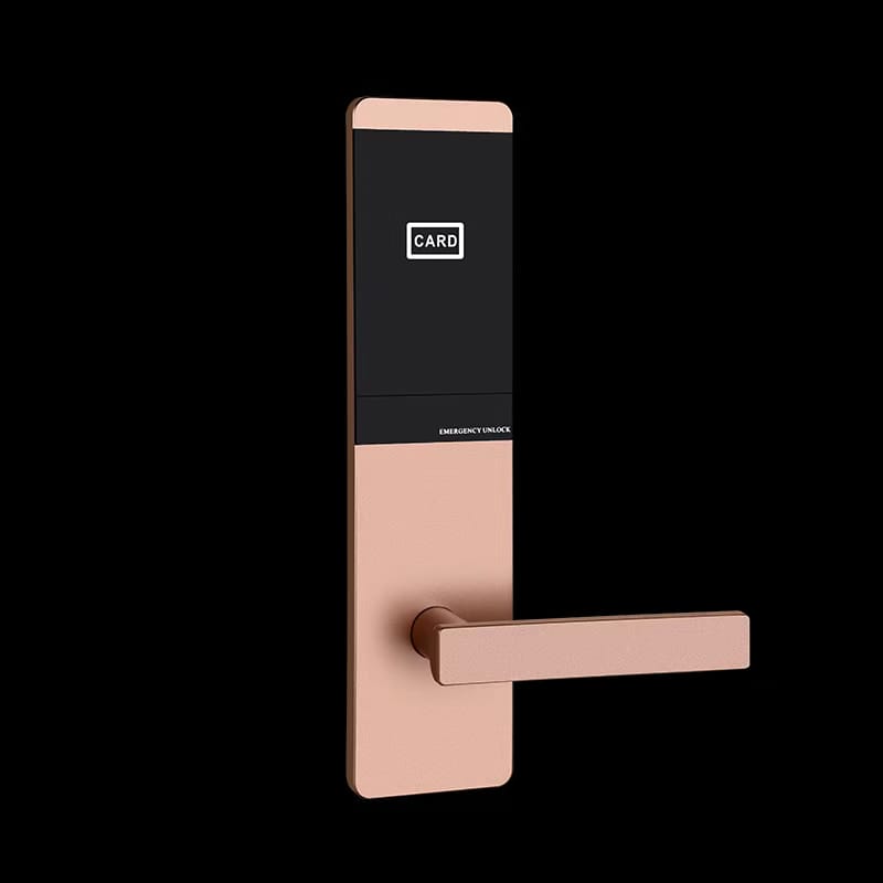 SHL-09 aluminium alloy RFID card hotel door lock