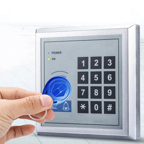 NavKar Systems SECUREYE S-B2CB RFID Access Control Panel with 5 RFID Thin Cards & 5 RFID Keychain Tags