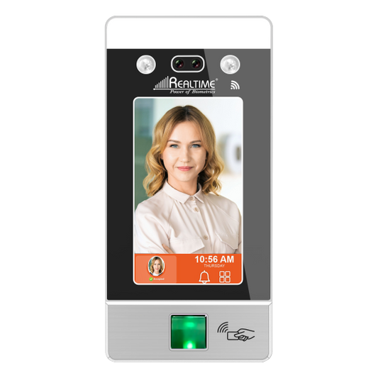 Realtime Pro 1400F Time & Attendance HIGH SPEED LONG RANGE FACE RECOGNITION