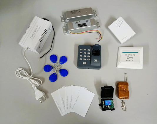 Biometric Access Control with Surface Mount Bolt Lock