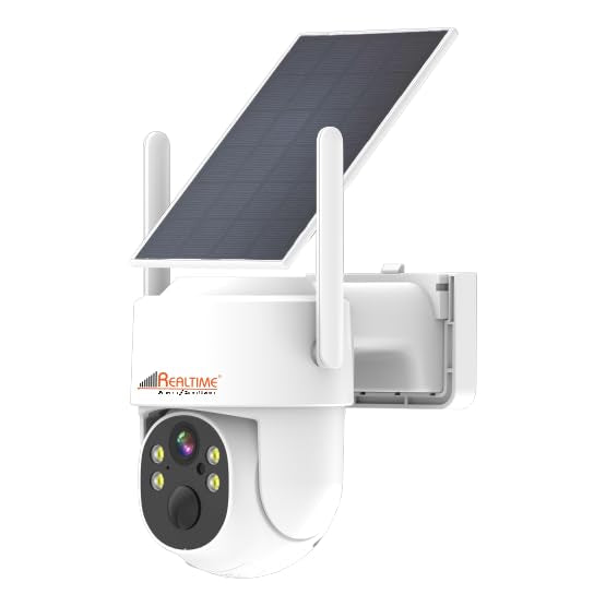 NAVKAR SYSTEMS Realtime Solar 4G PTZ Camera C9 eco