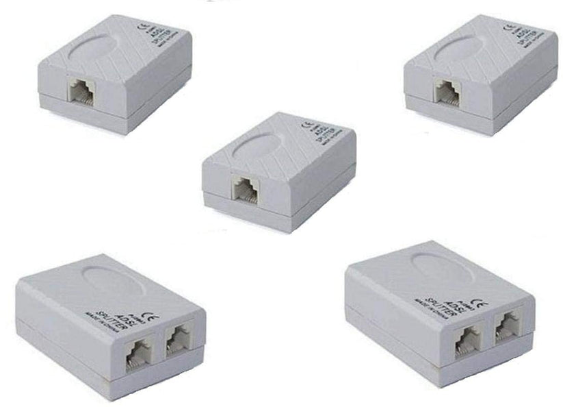 TSPL-12 ADSL/VDSL/APDT Splitter for Landline Telephone and Broadband M ...