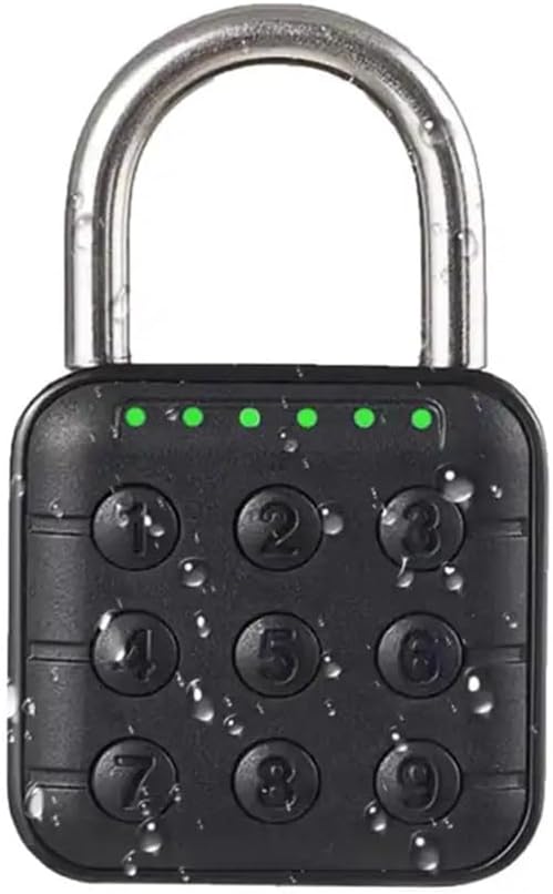 Waterproof Rust-resistant Durable Keyless Convenient and Fast Home Security Smart Password Padlock