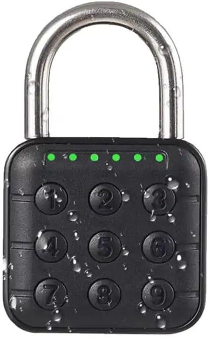 Waterproof Rust-resistant Durable Keyless Convenient and Fast Home Security Smart Password Padlock