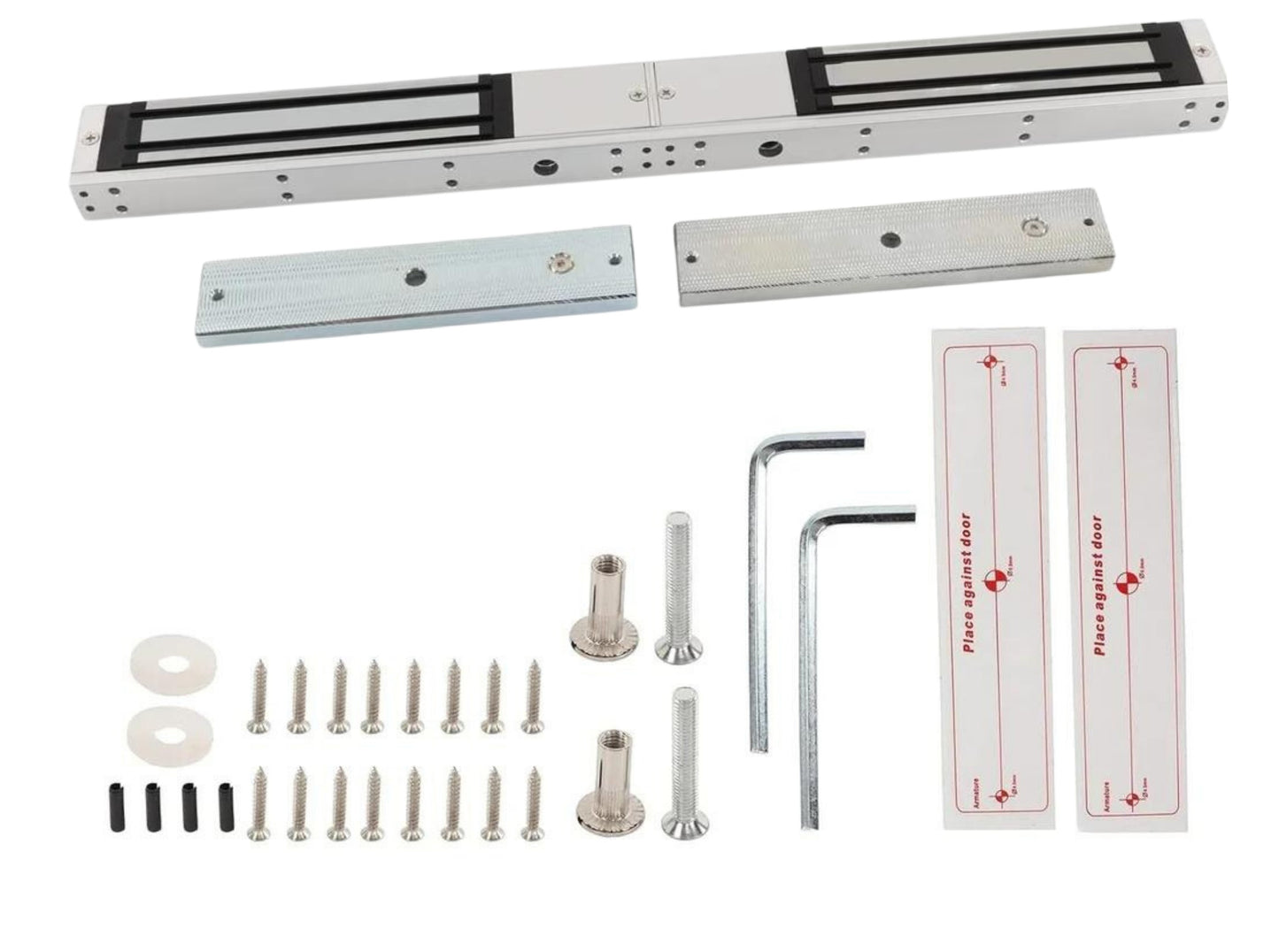 Electromagnetic Lock 1200 Lbs Double Leaf