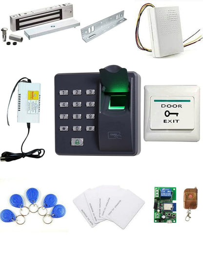 Biometric Access Control + Electromagnetic Lock 600lbs with WiFi Receiver