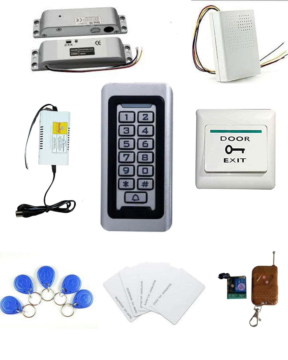 Weatherproof Access Control with Surface Mount Bolt Lock