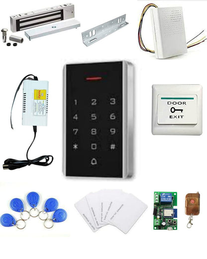 Card Access Control + Electromagnetic Lock 600lbs with WiFi Receiver