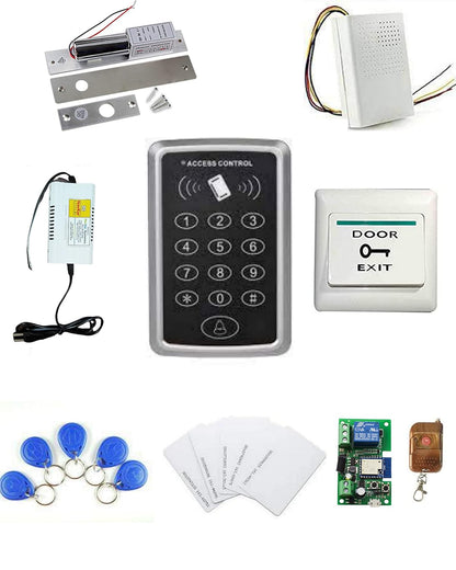 Card Access Control + Drop Bolt Lock with WiFi Receiver